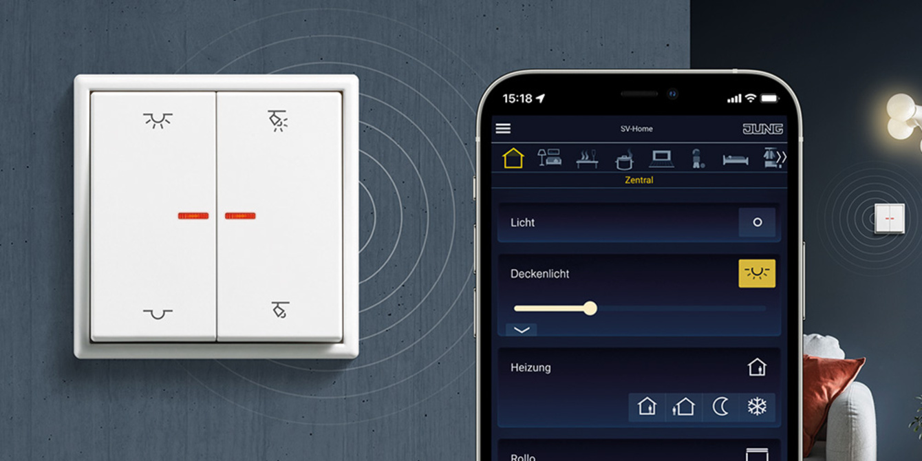 KNX RF Taster bei Dreamsolar GmbH in Regensburg